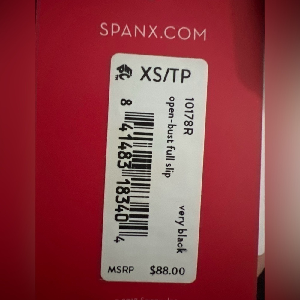 NWT SPANX SHAPEWEAR DRESS BUSTout SLIP SmartGrip 10178R comfort - Picture 13 of 13